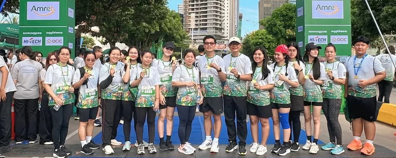 EAMU Joins Amret Fun Run 2026 - 10 Thousand Steps For 10 Thousand Students