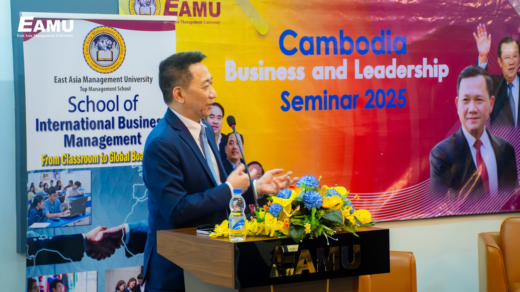 EAMU Business & Leadership Seminar 2025 — Beyond Banking with Bridge Bank CEO