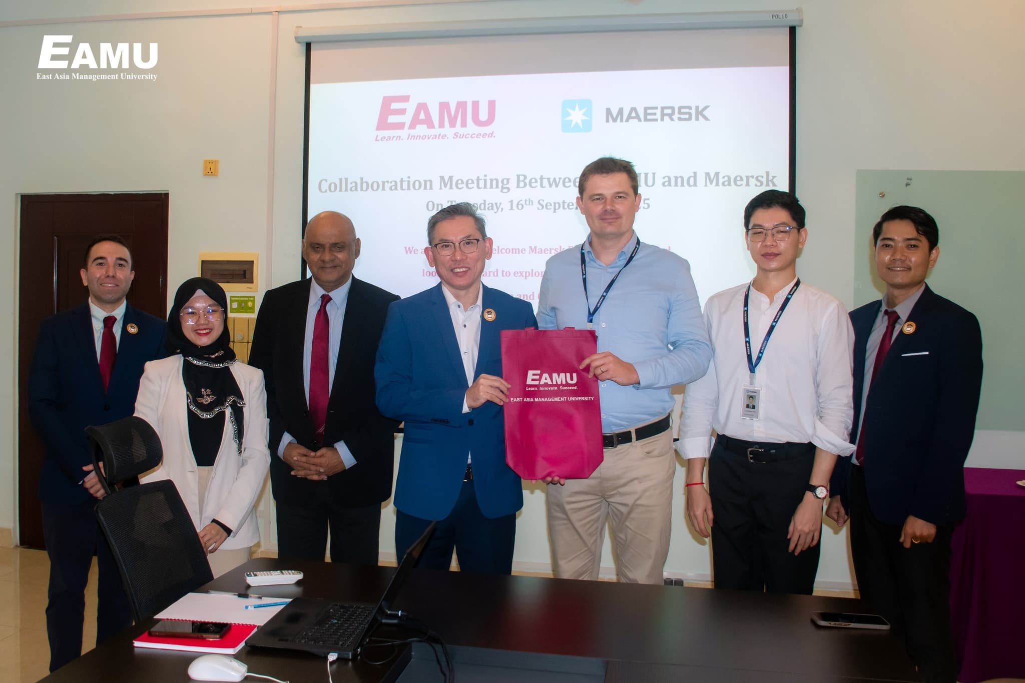 EAMU Welcomes Maersk Cambodia 