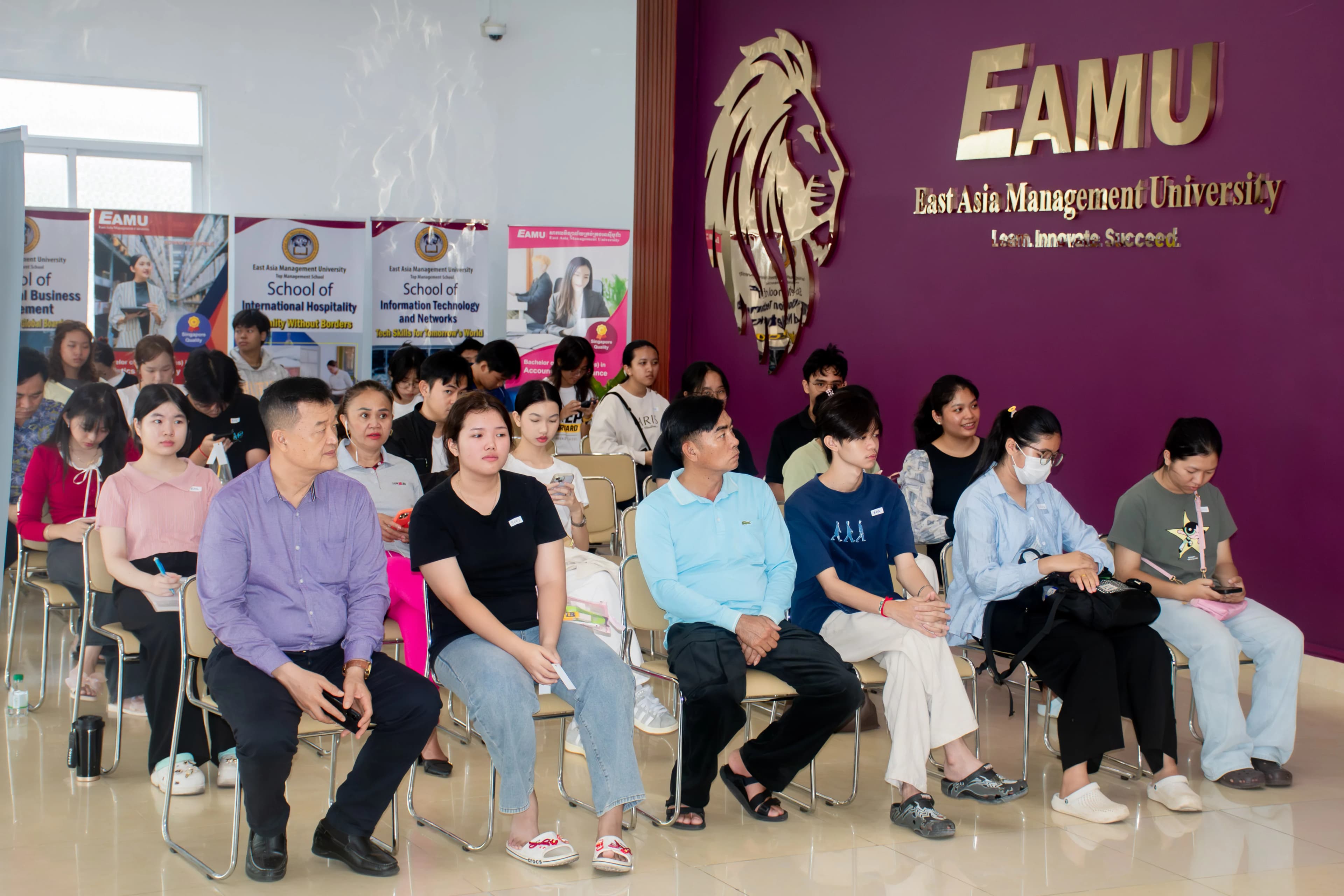 EAMU 2nd Scholarship Exam, Welcoming Prospective Students and Families