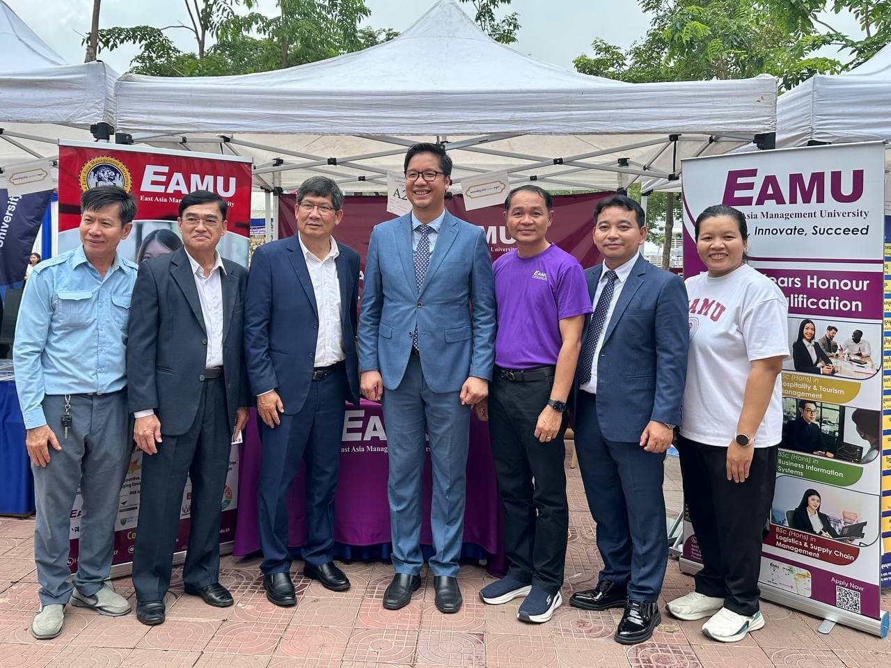 EAMU at Prek Leap New Generation School – Student Achievement Exhibition 2025