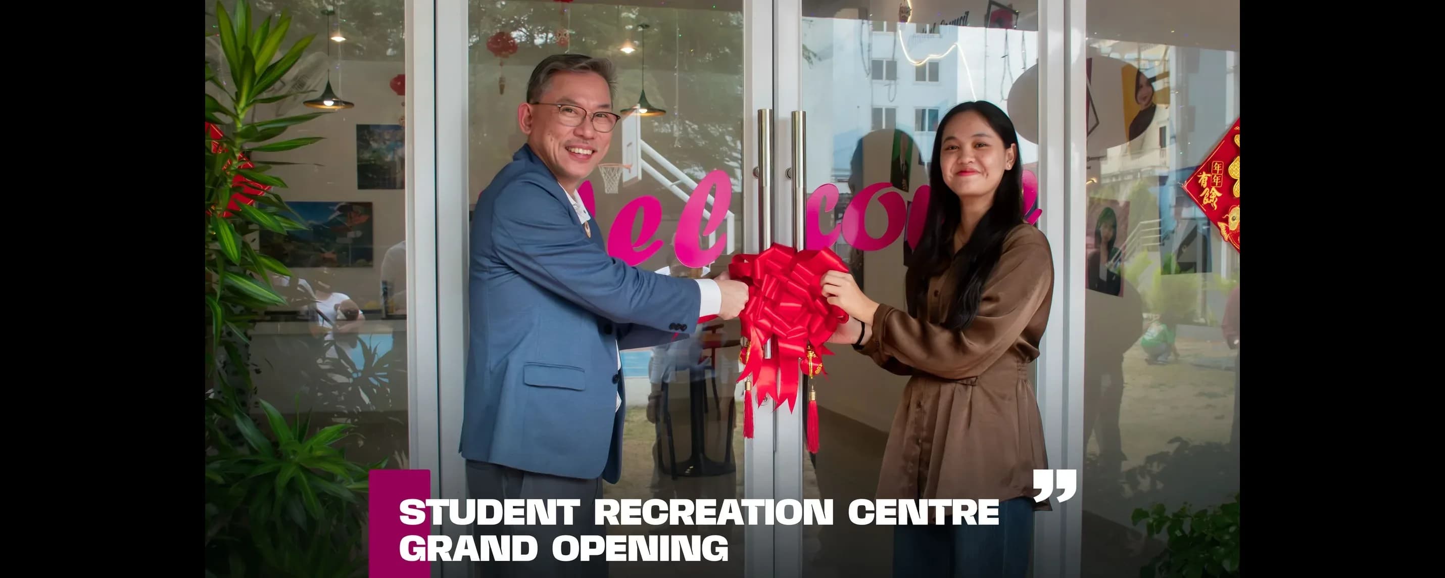 Grand Opening of the Student Recreation Centre — The Lions Den