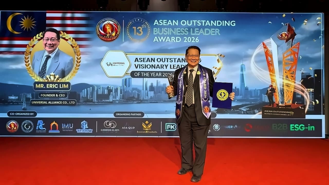 EAMU Board Member Eric Lim Receives Prestigious ASEAN Leadership Award