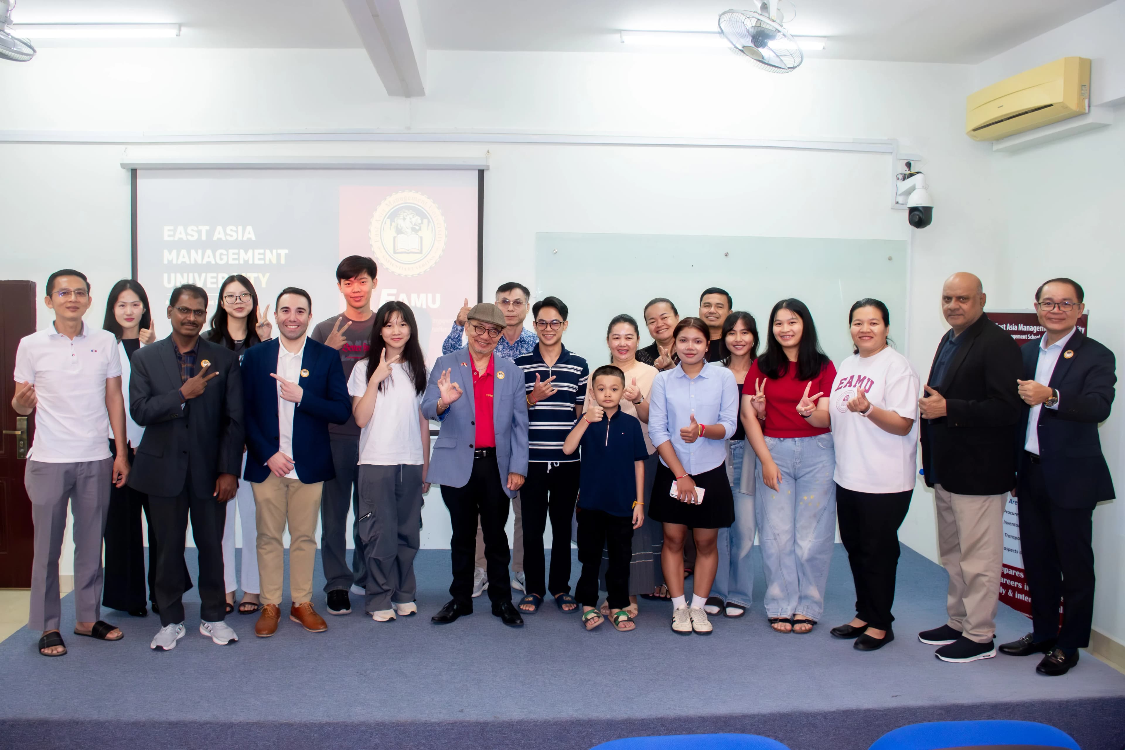 EAMU Faculty Meet Prospective Students and Parents