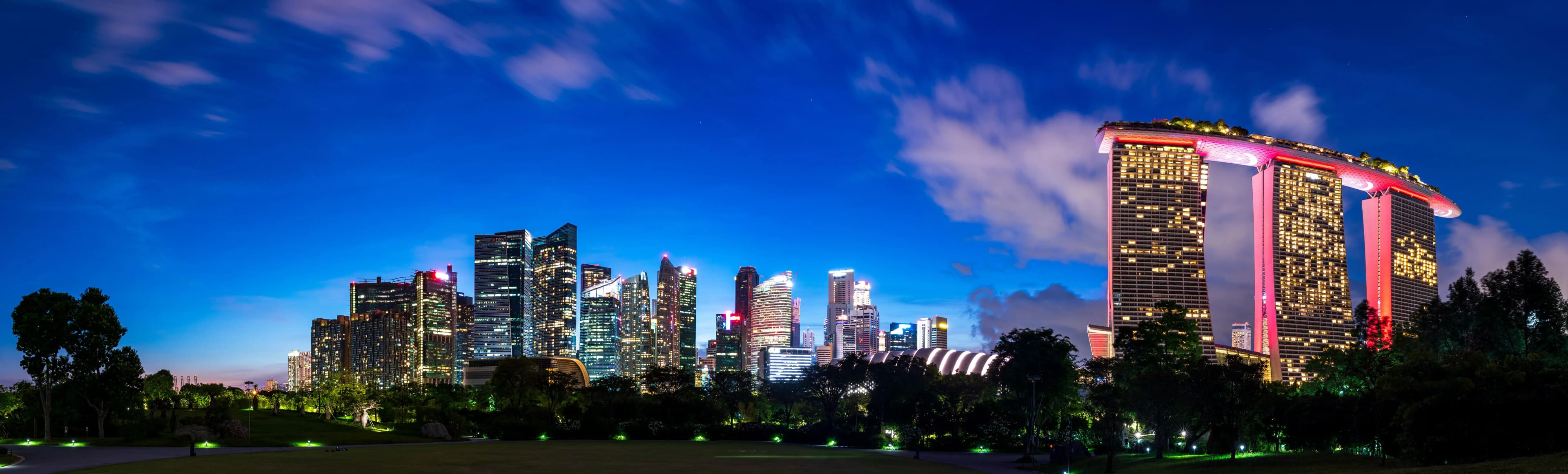 Singapore skyline