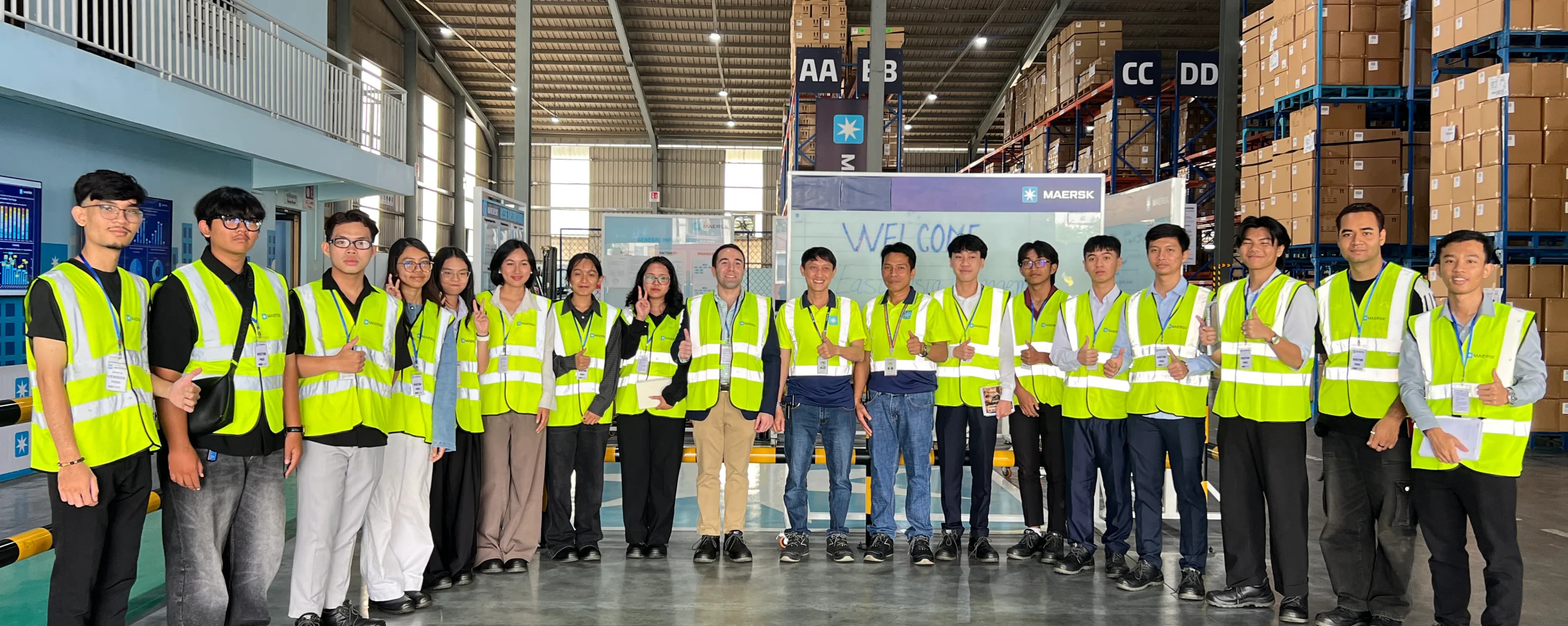 An Educational Visit to Maersk