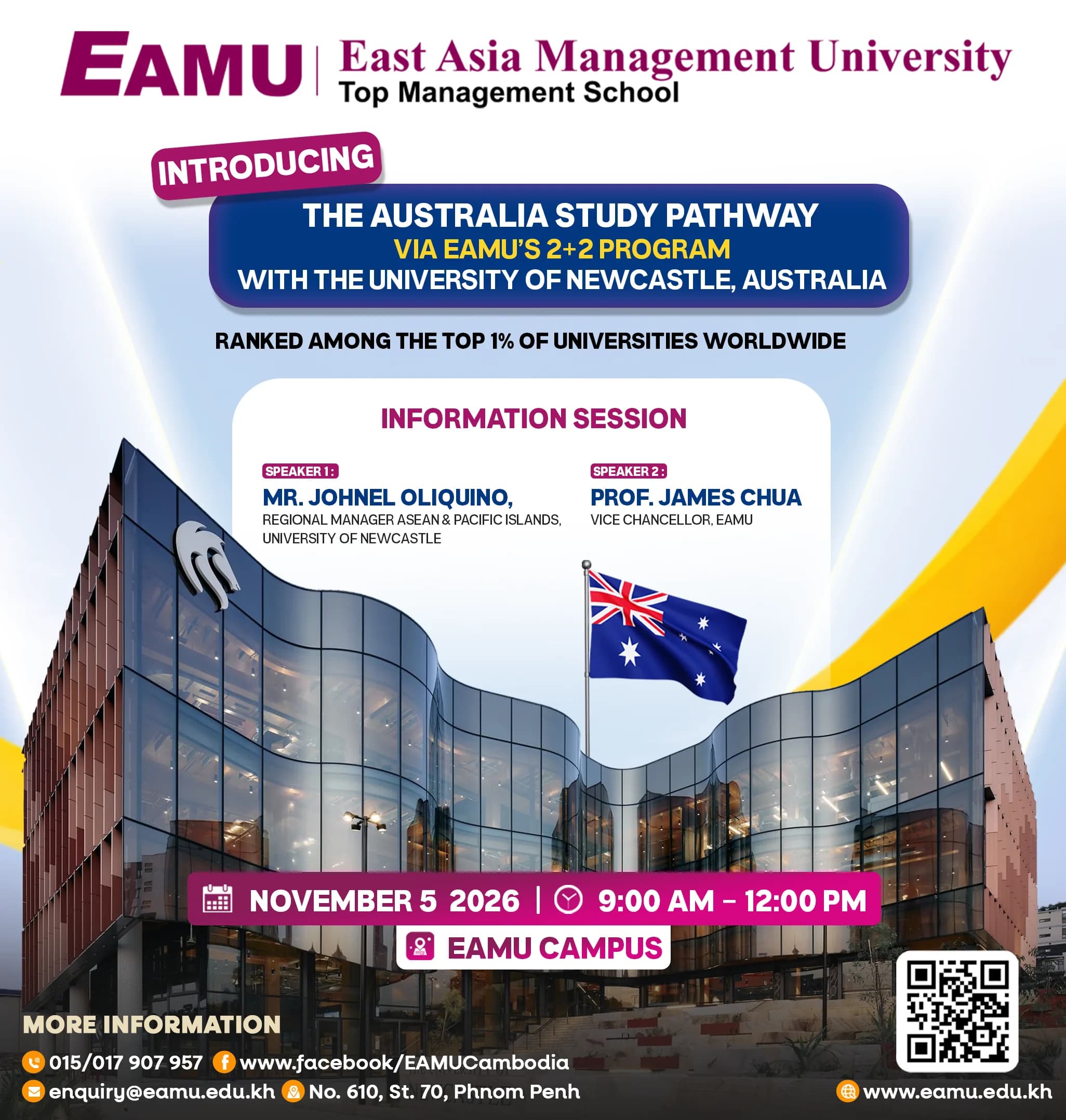 University of Newcastle, Australia Information Session