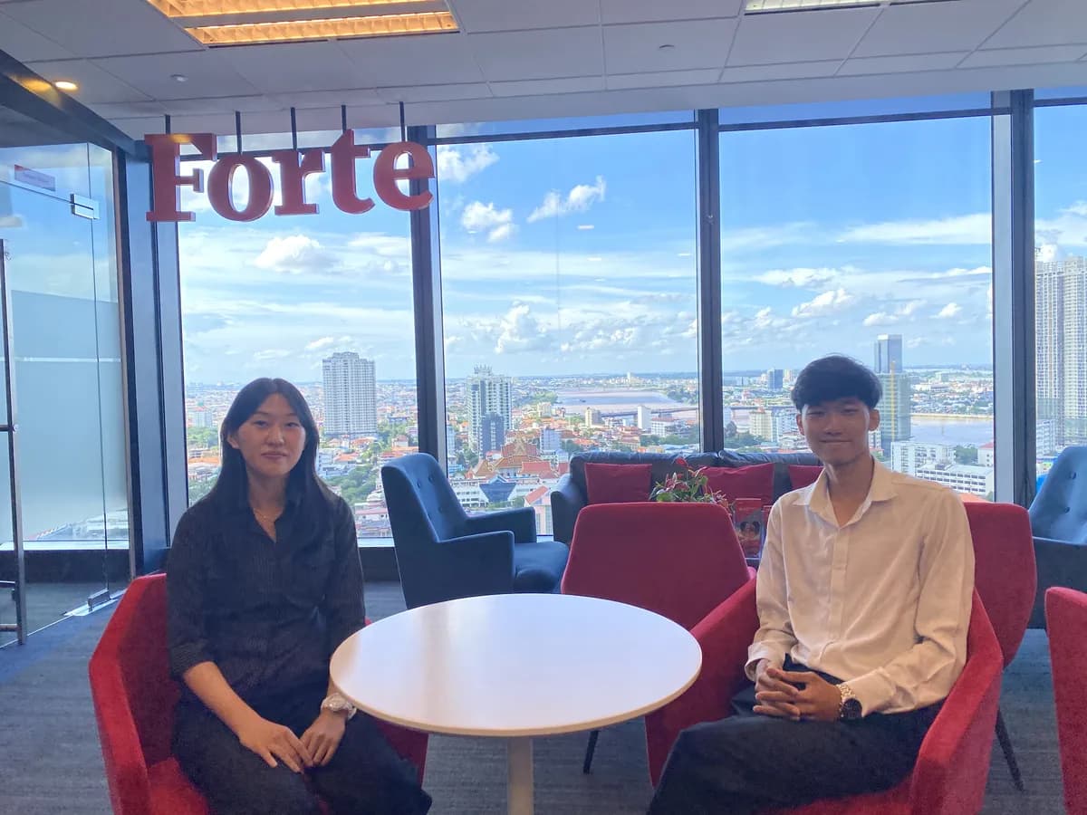 EAMU intern at Forte Insurance