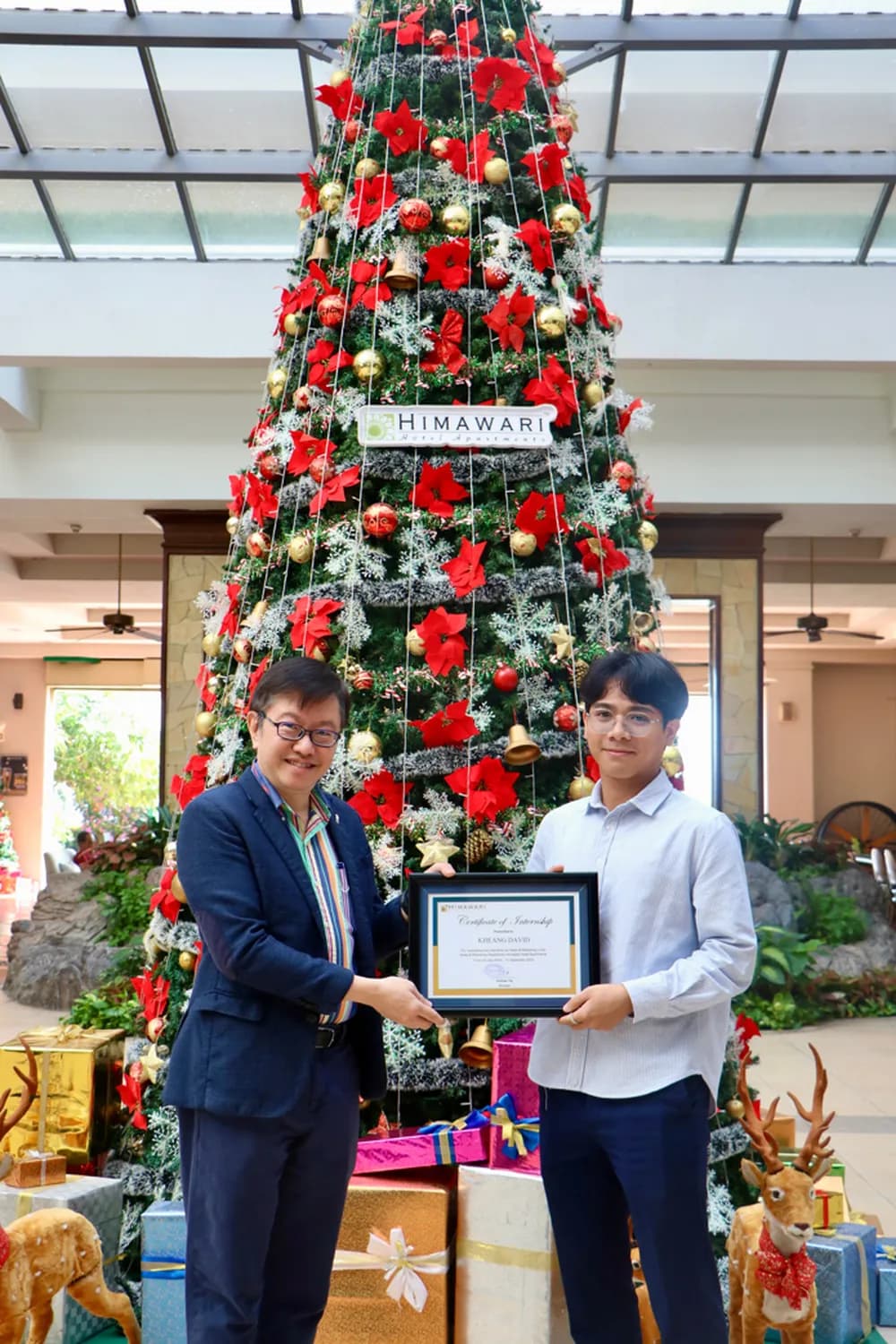 EAMU intern at Himawari Hotel Apartment