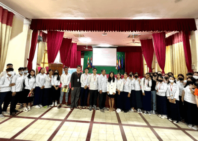 School Talk  at Preah Sisowath High School 29 May 2023
