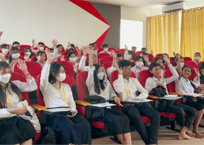 School Talk at Kompong Cham Province 30-31 March 2023
