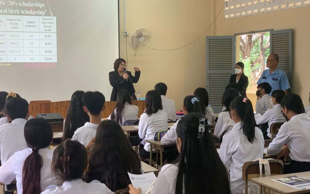 School Talk at Cheasim Chamroeun Rath High school, 28 June 2023