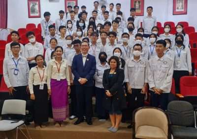 School Talk at Preah Sisowat High school (NGS), 30 June 2023