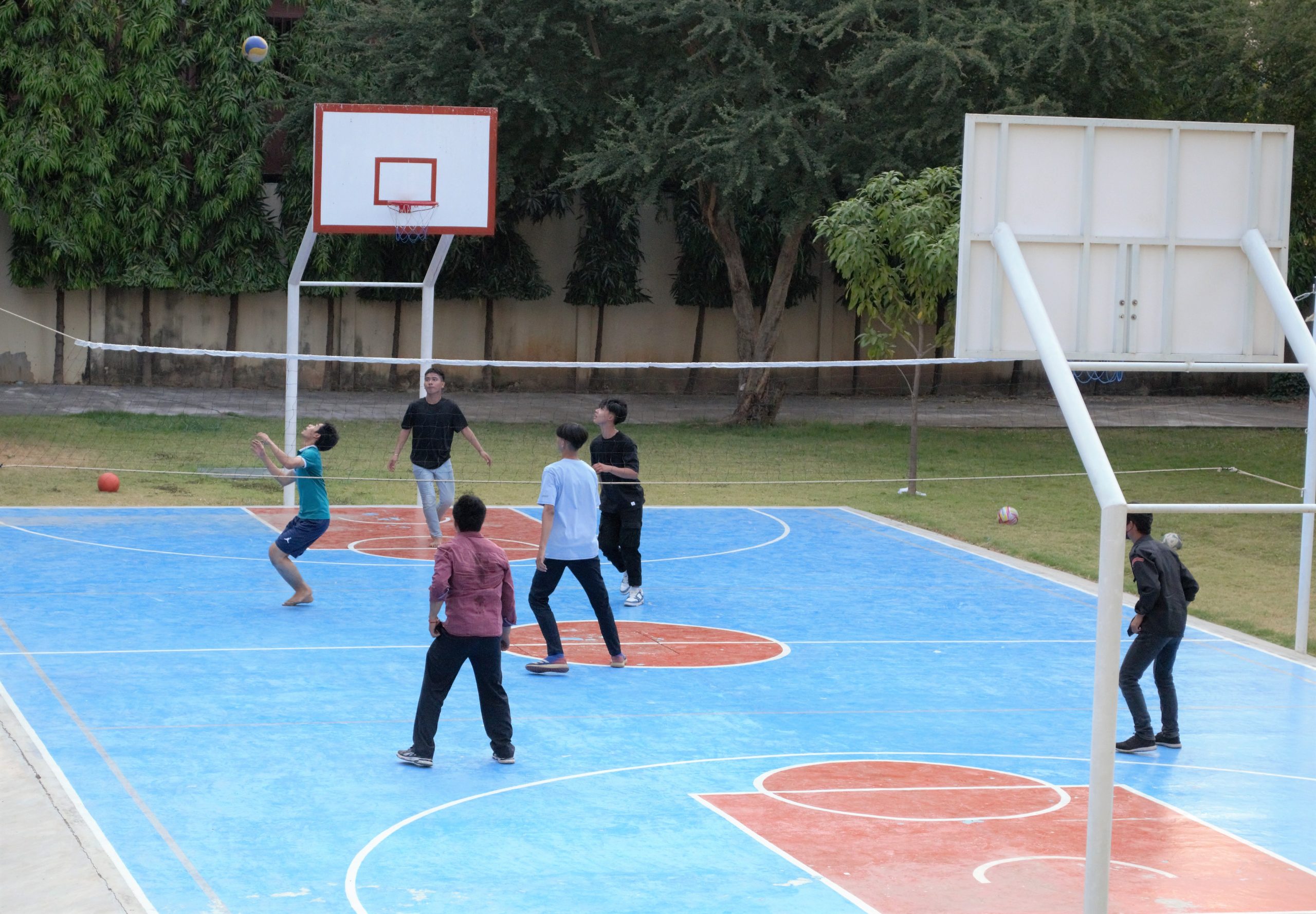 East Asia Management University Phnom Penh Cambodia has a sports area and fitness room for our students to relax after class