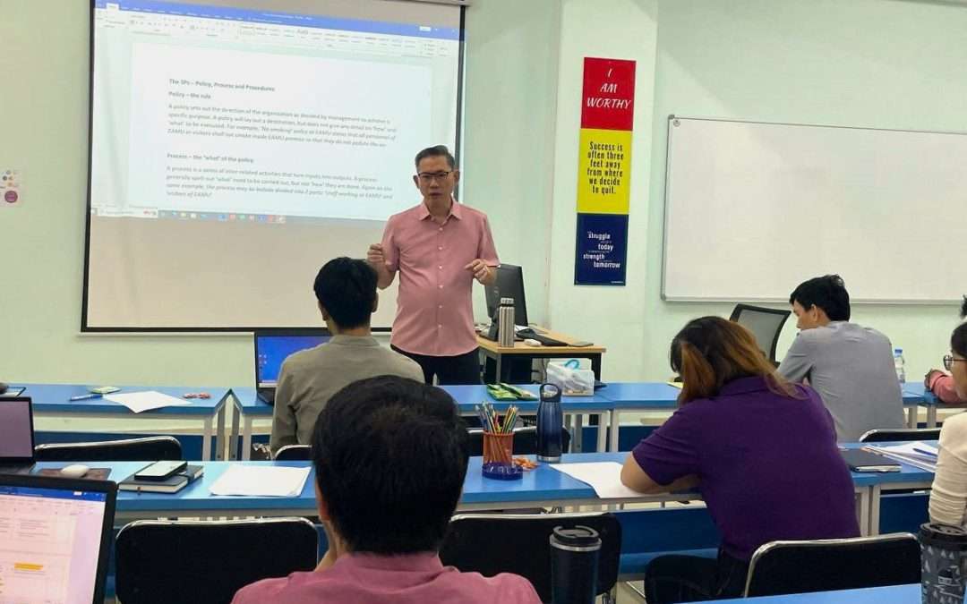 Staff training on how to write 3Ps, 11 Nov 2023