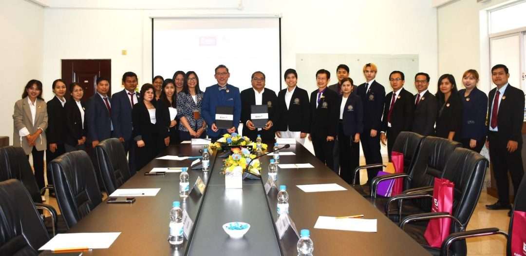 EAMU sign an MOU with South East Bangkok University (SBU) on 8th March 2024
