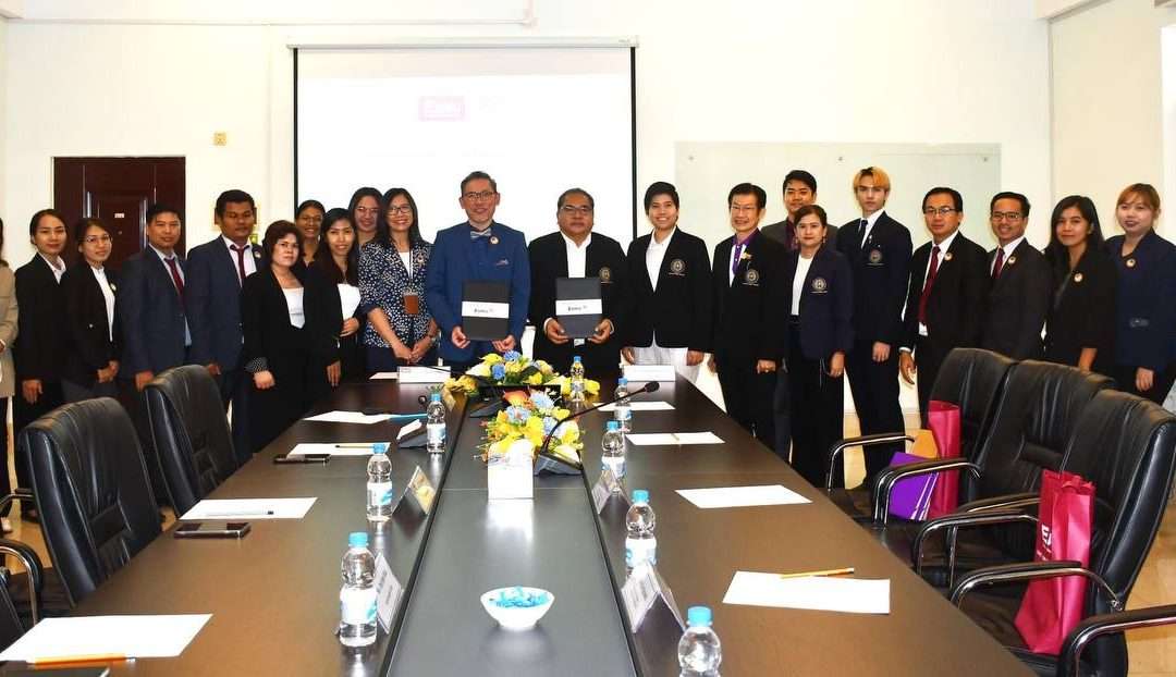 EAMU sign an MOU with South East Bangkok University (SBU) on 8th March 2024