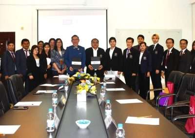 EAMU sign an MOU with South East Bangkok University (SBU) on 8th March 2024
