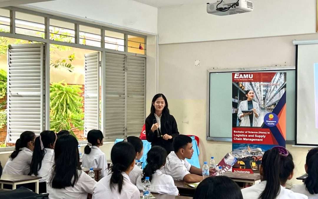 School talk at Teuk Laak High School on 03 May 2024