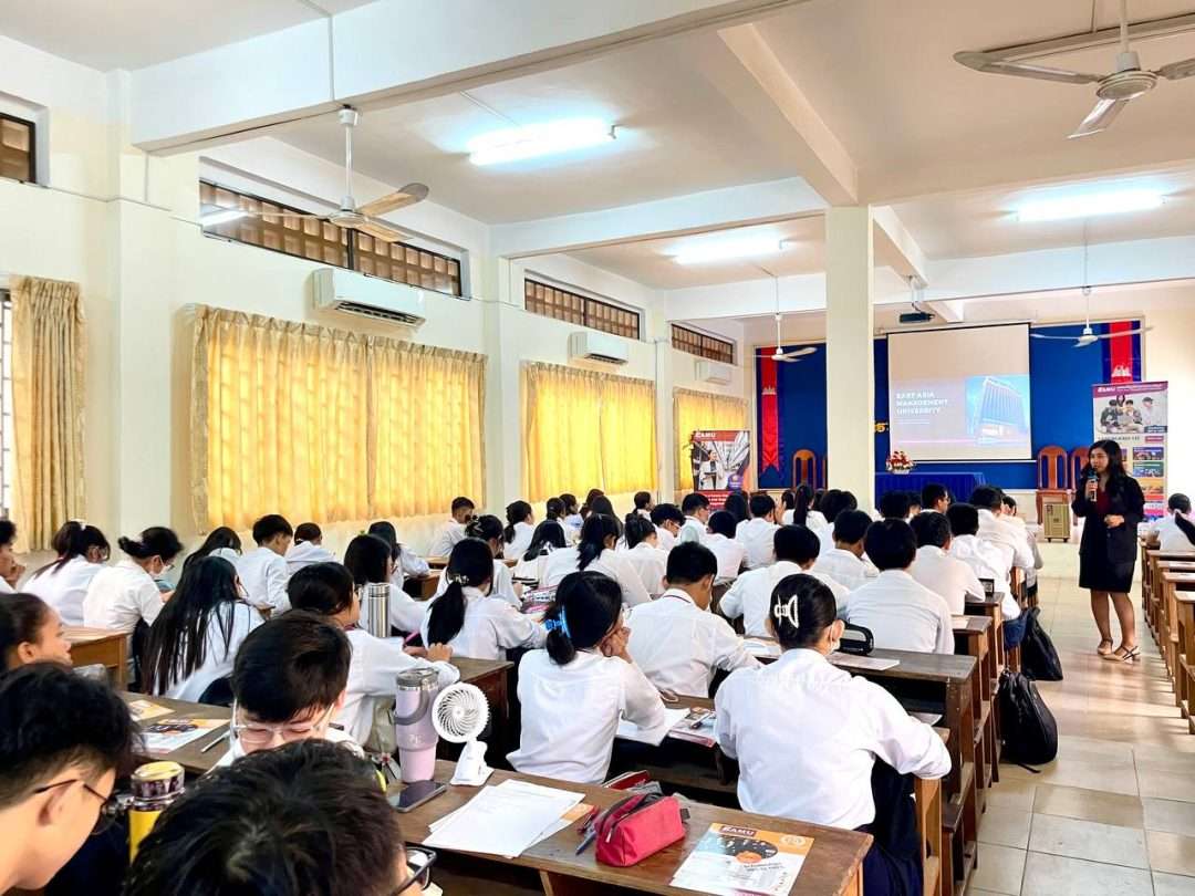 School Talk at Toul Tum Pong High School in June 2024
