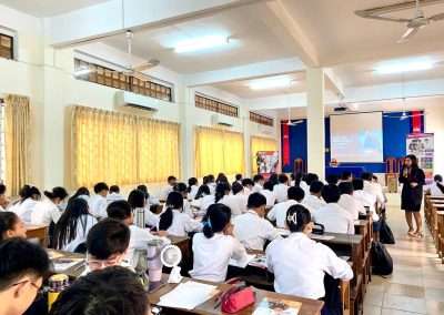 School Talk at Toul Tum Pong High School in June 2024