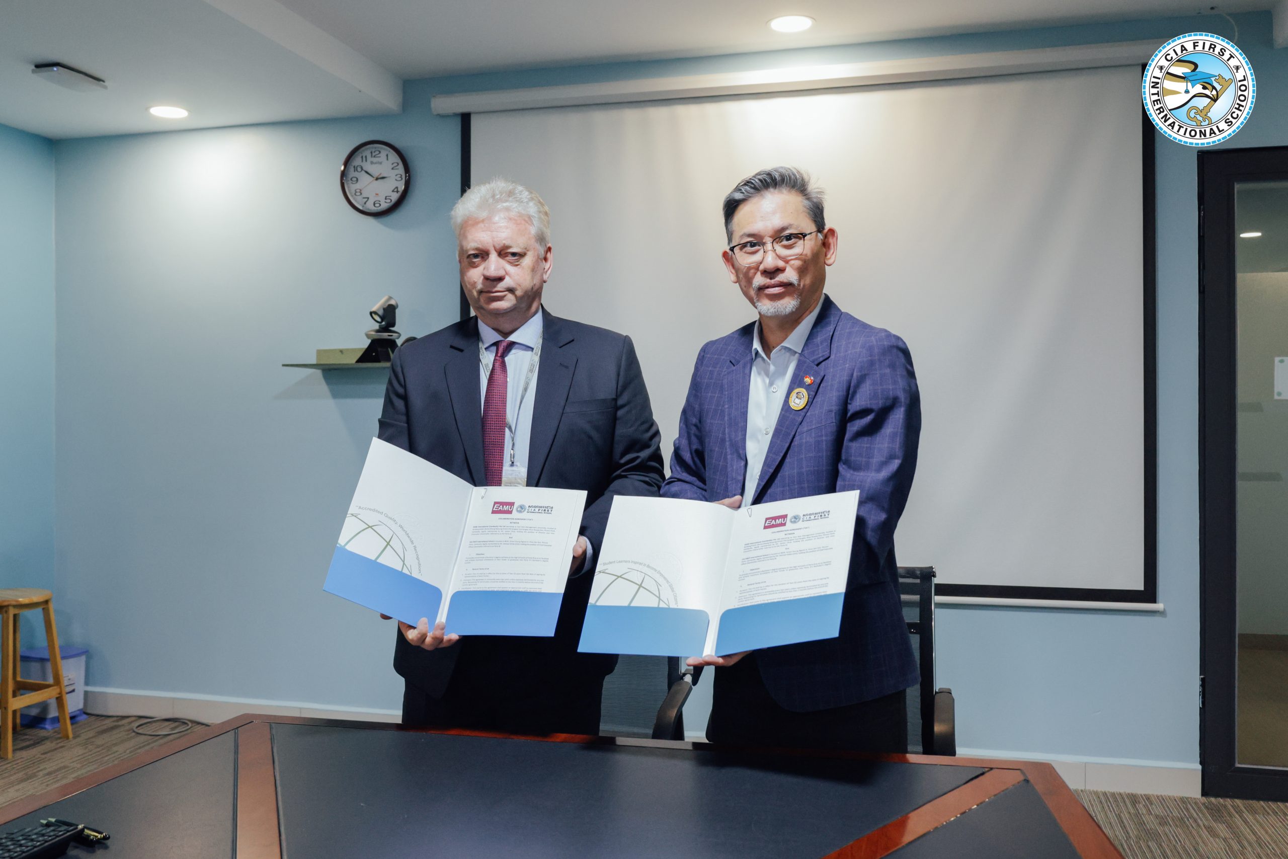 MOU Signing with CIA FIRST International School