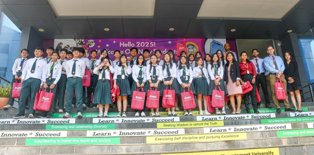 World International School Students Experience University Life at EAMU