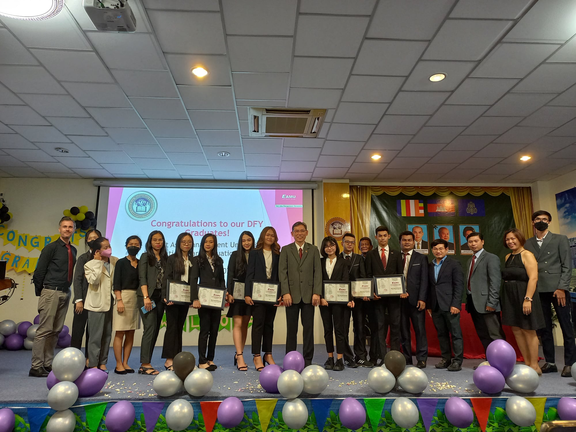 Degree Foundation (Year 1) Graduands Graduation Ceremony