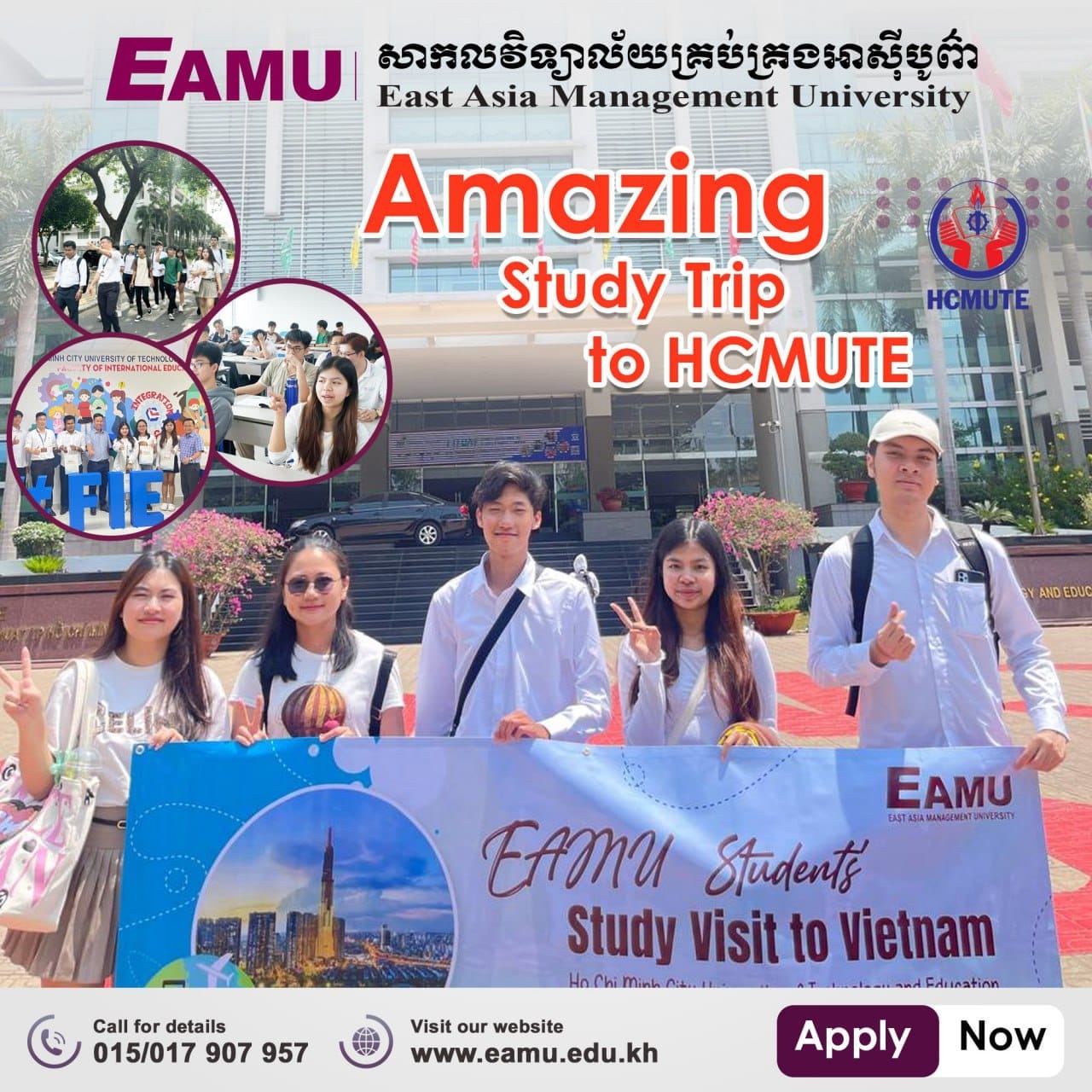 EAMU Students Experience Study Trip to Ho Chi Minh City