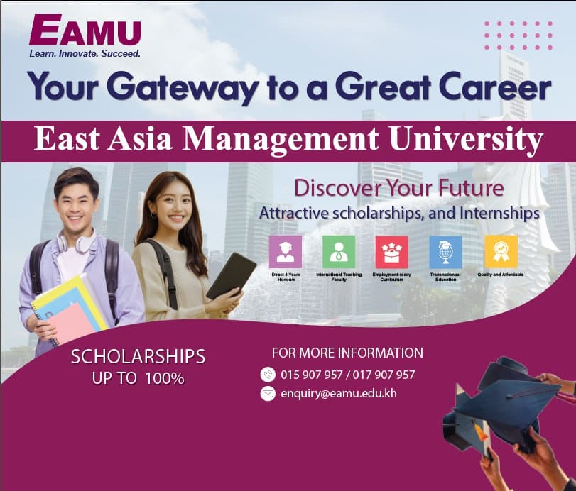 EAMU at the Cambodia Higher Education Fair 2024