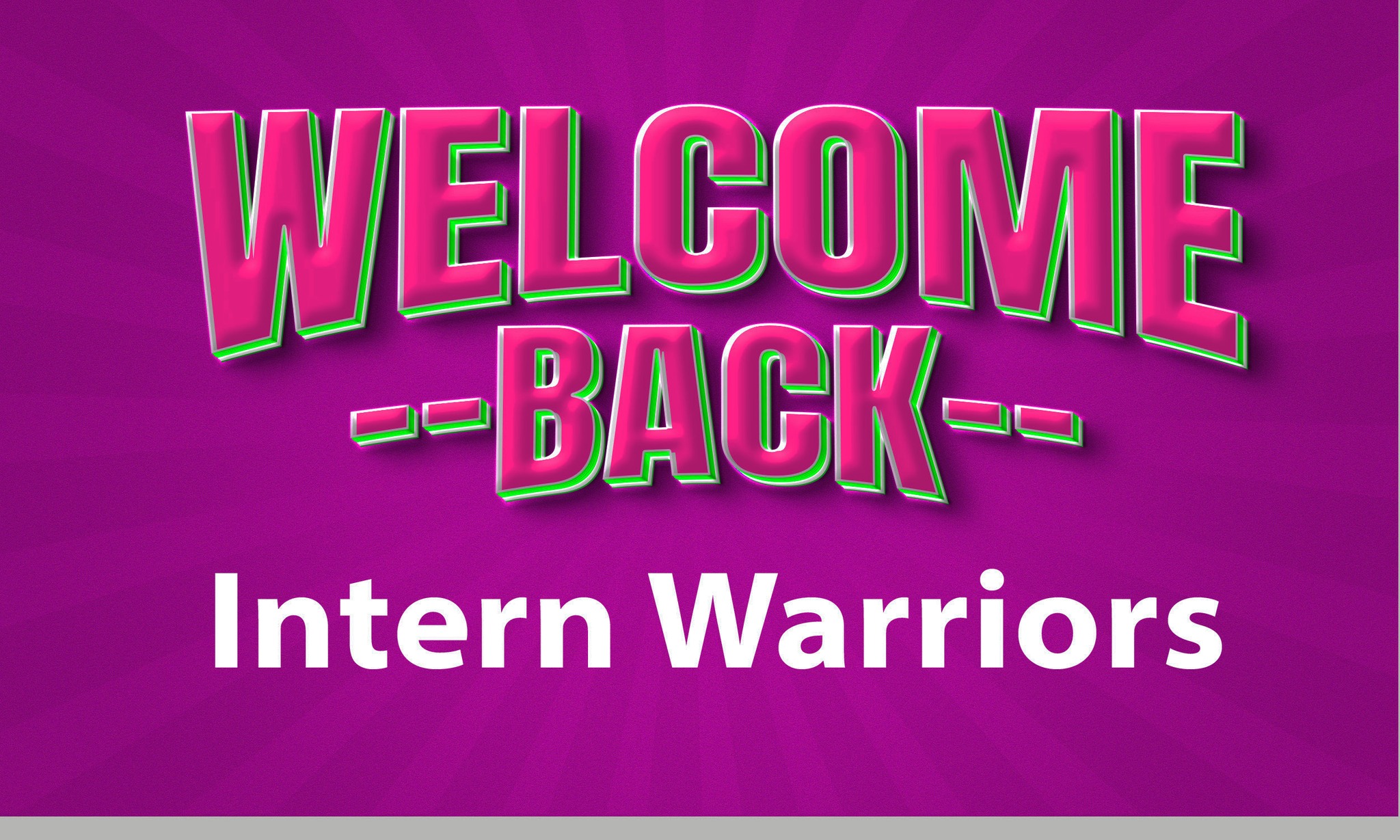 EAMU WELCOMES BACK OUR 2025 INTERN WARRIORS