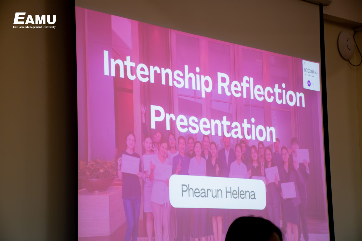 Internship Students Presentation
